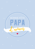 Célébration douce pour un papa d'amour